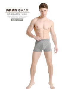 กางเกงบ็อกเซอร์ชายผ้าฝ้ายแท้ ทรงบ็อกเซอร์ ระบายอากาศได้ดี สีแดง สำหรับวัยกลางคน กางเกงชั้นในสตรีท สวมใส่สบาย