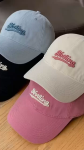 Stok Sedia Ada Cap Korean Topi OOTD Nothing Cotton Cap Adjustable Size Quality Topi Viral