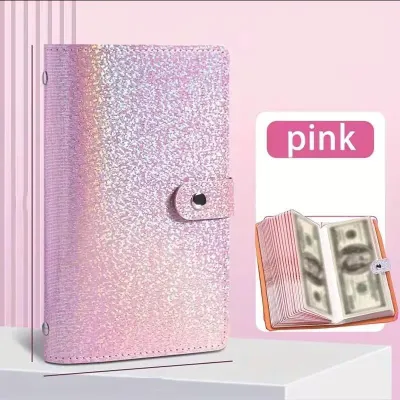 Soft Leather Binder Budget Planner Cash Envelope Binder With Budget Envelopes A6 Binder Pockets Cash Envelope Wallet Budgeting