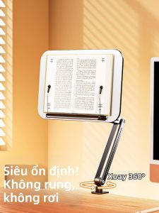 THE.TREE | Giá Đỡ Sách Trong Suốt Điều Chỉnh Được 360 Độ