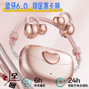 Long-Lasting-Battery High-Quality Sound Bluetooth Earphones Over-Ear Wireless Comfortable Wear No-Pain Non-In-Ear Design