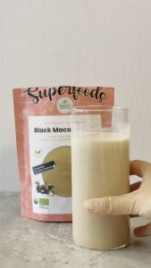 Natures Superfoods Organic Black Maca Root Powder 100G - Energy Boost & Vitality enhancer for Men & Athletes