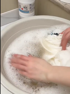 Promosi B1F1 🌸 2025 white clothes cleaner 👕Washing Powder Ultra Bright Max Decomposition White Clothes Reducing Agent 白衣还原剂 Remove Yellowing & Whiten Stain Remover De-Yellow 99.99% antibacterial Floral fragrance Whitening Powerful 漂白粉 白色衣物专用 强力去污洗衣粉