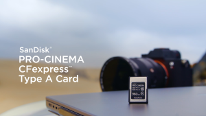 SanDisk® PRO-CINEMA CFexpress™ Type A Card (480GB/ 960GB)