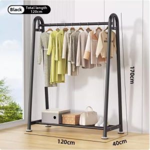 Home Storage Floor Clothes Rack