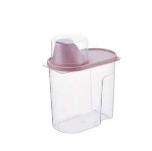 กระปุกใส่อาหาร 1.9 L กล่องเก็บอาหาร ที่ใส่ธัญพืช กระปุกใส่อาหาร กล่องใส่อาหารเม็ด ถังใส่อาหารแมว กระปุกใส่ของ อเนกประสงค์