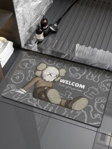 RECTANGULAR SOFT DIATOM MUD FLOOR MAT