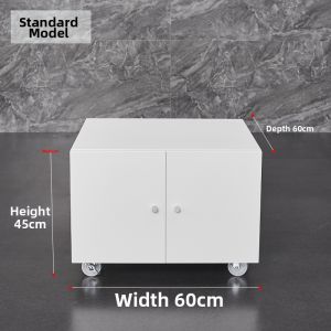 Mobile Printer Stand with Wheels