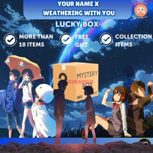 Weathering With You Keychain Anime Kimi No Nawa Anime Gift Box Your Name Sticker Lomo Your Name Gift Box Tenki No Ko