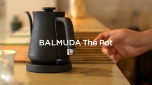 BALMUDA The Pot K07E-WH | 0.6L Electric Kettle | Precision Gooseneck | White (SG SAFETY Mark)