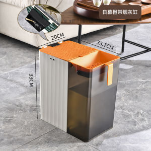 Home Office Tea Water Bucket Waste Bucket Dry Wet Separation Tea Dregs Bucket Living Room Trash Can for Household Cleaning Tools