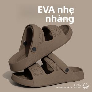MONLEYTA | Dép đi trong nhà mùa hè ngoài trời chống trượt thoáng khí EVA cho nam dép đi trong nhà thoải mái thoáng khí mùa hè 2025