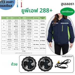 อัพเกรด 4 พัดลมแจ็คเก็ต Cooling Air Conditioner Coat ผู้ชายชาร์จเครื่องทําความเย็นเสื้อผ้ากลางแจ้งป้องกันความร้อนตกปลา Overalls