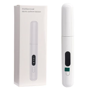 Electric Eyebrow Trimmer Pencil Face Hair Remover for Women Automatic Eyebrow Shavers Mini Portable Blade Eye Rechargeable