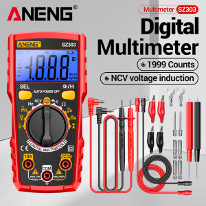 Smart Digital Multimeter ANENG SZ303 1999 Count Professional AC/DC Voltage Current Electrical Data Retention High Precision Tool