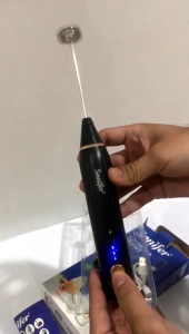 Sonifer Milk Frother Rechargeable Coffee Blender Hand-Held Electric whisker 3 Speed USB Charging Foam Maker