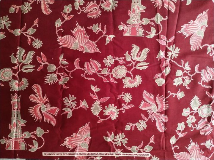 Kain Batik Dharma Wanita Persatuan DWP per setengah meter | Lazada ...