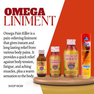 OMEGA LINIMENT 30ML 60ML 120ML