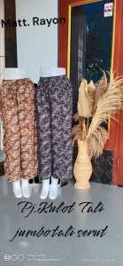 Celana Kulot Rayon Wanita