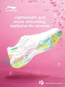 Li-Ning | Wide Fit Anti-slip Shock Absorbing Professional Badminton Shoes