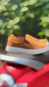 Sepatu Kasual Pria Slip On Kulit Ghaneo G11 Ukuran 39-44