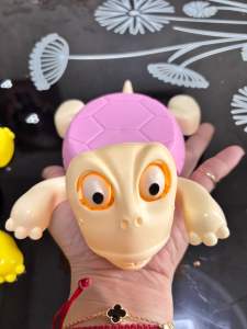 Đế lót ly hình rùa in 3D chịu nhiệt mở mắt tự động Đồ uống động vật chống trượt cách nhiệt vui nhộn Giy Diy