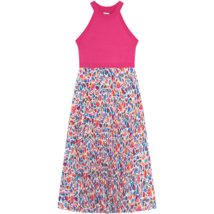 Juicy Couture | Slimming Off-shoulder Patchwork Printed Maxi Dress