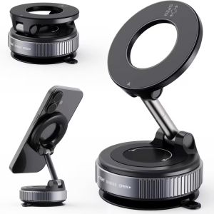 Giá Đỡ Điện Thoại Từ Tính Mạnh Mẽ Đa Năng 360 Độ ° Giá Đỡ Điện Thoại Ô Tô Có Thể Gập Lại Và Điều Chỉnh Được Tương Thích Với iPhone Và Các Điện Thoại Khác Để Phát Trực Tiếp