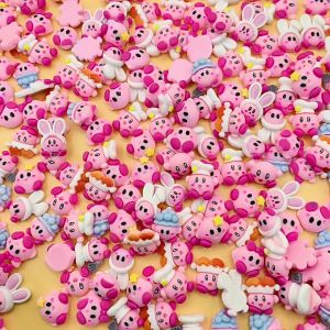 (1 PCS) Resin Clay Stiker 3D Aesthetic Motif Kirby