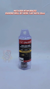 Mata Bor Tjap Mata 18mm / Mata Bor Granit Keramik Marmer 18mm Mata Bor Diamond Core Bit Tjap Mata Tajam Presisi Kuat Awet