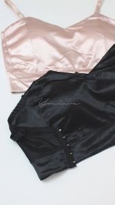 Tanktop CropTop Premium Satin Wanita & Sport Bra Pakaian Dalam Wanita
