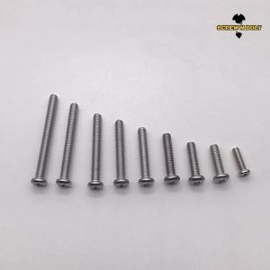 น็อต สกรู หัวกลม หัวแพน แฉก P+ สแตนเลส 304 เกลียวมิล หยาบ M3 / Pan Head Phillip Machine Screw SUS304 M3