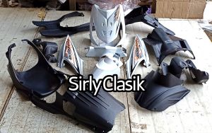 Cover Body Halus Kasar Honda Beat Lama Karbu 2008 s/d 2012 Warna Putih