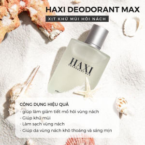 Xịt Khử Mùi Hôi Nách Haxi - Giảm Hôi Nách Hôi Chân và Sáng DaMùi Hương Sang Trọng Tinh Tế Lưu Hương Suốt 24h