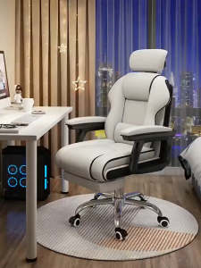 F&G เก้าอี้  เก้าอี้ทำงาน เก้าอี้คอมพิวเตอร์ ที่สะดวกสบาย เก้าอี้เกมหอพัก สามารถ 90-135 องศาปรับได้ นั่งนานไม่เหนื่อย