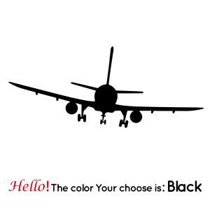 Airplane Waterproof Wall Stickers Home Decor For Kitchen Decoration Accessories Murals