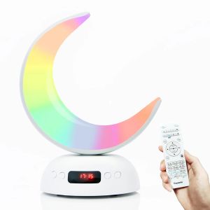 Đồng Hồ Azan Hồi Giáo Loa Bluetooth Đèn Ngủ Di Động Đèn Đọc Kinh Koran Loa Không Dây Dùng Cho Tháng Ramadan Sử Dụng Tại Nhà