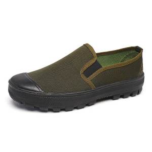 PH | Slip-on Slip-resistant Wear-resistant Canvas Work Shoes