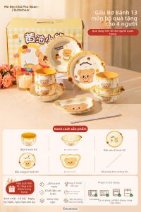 MODERN SWEETHOME | Bộ Đồ Ăn Nổi Màu Dễ Thương