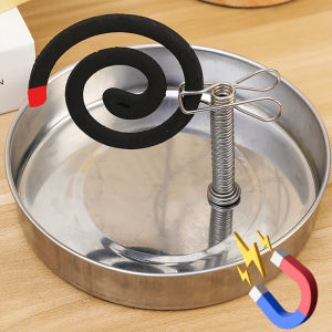 CuộN hương chủ Repellent Lư hương thép không gỉ Lư Hương Bracket đuổi muỗi khay chứa tàn nhang