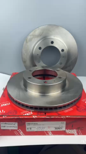 จานเบรคหน้า TRW TOYOTA VIGO SMART 4WD ปี 08-10 VIGO CHAMP 4X4 FORTUNER SMART(DF7461S) (ราคาต่อคู่)