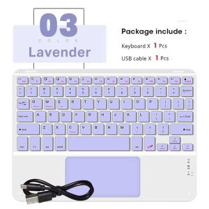 2025 New Touch Bluetooth Wireless Keyboard With Mouse For IOS Android Windows Tablet For iPad Mini Pro Multi Functional Keyboard