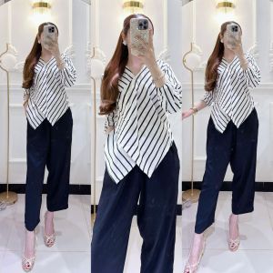 DIORA SALUR ONESET KEKINIAN / SETELAN CANTIK / SETELAN MOTIF SALUR / ONESET KEKINIAN