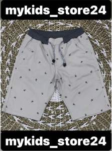 Celana Pendek Chinos MOTIF DRILL TIDAK MELAR Anak Cowok laki laki cewek perempuan