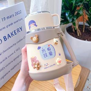 MONLEYTA | Large Capacity Stainless Steel Baby Formula Milk Powder Warmer Bottle Constant Temperature Kettle Portable Insulated Cup For Outdoor Use
