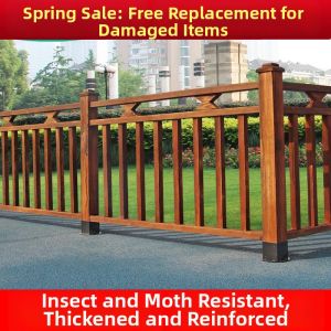 Outdoor Waterproof Wooden Fence