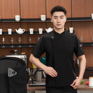 FAYILANG | Custom Ice Silk Short Sleeve Chef Uniform