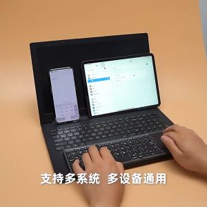 Portable Mini Foldable Wireless Keyboard B089T Touchpad Bluetooth Folding Rechargeable USB Laptop Tablet Phone Travel