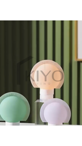 KIYO Botol Sabun Shampoo Lotion Travelling Ukuran 60ml 90ml Bahan Silikon Warna Pastel Estetik / Set Botol Portable BPA Free Travel Size