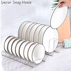 【On Sale】Kitchen Shelves Stainless steel Dish Rack Kitchen Utensil Dish Storage Rack Drain Dish Kitchenware